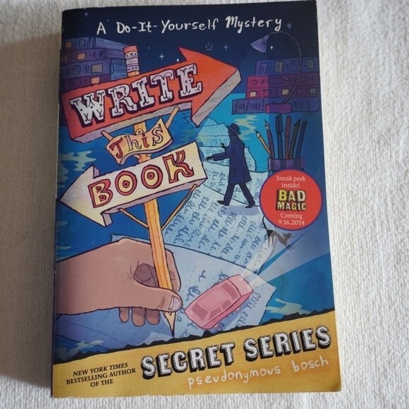 Write this Book by Pseudonymous Bosch - Picture 1 of 8